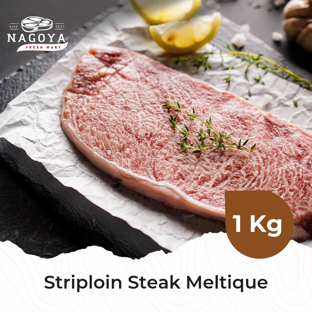 

Wagyu Striploin Steak Meltique 1 KG