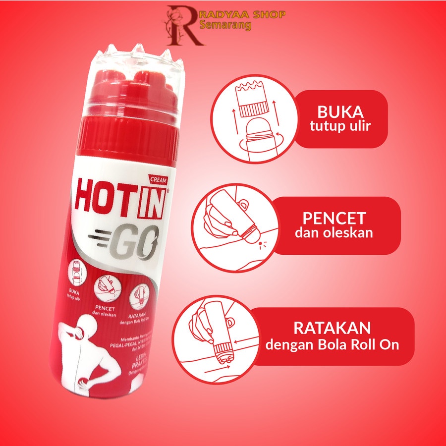 Hot in Cream Strong Tube Botol Balsem Krim Pegal Nyeri Otot Sendi Hotin Cream Hotin Krim 60gr 100gr