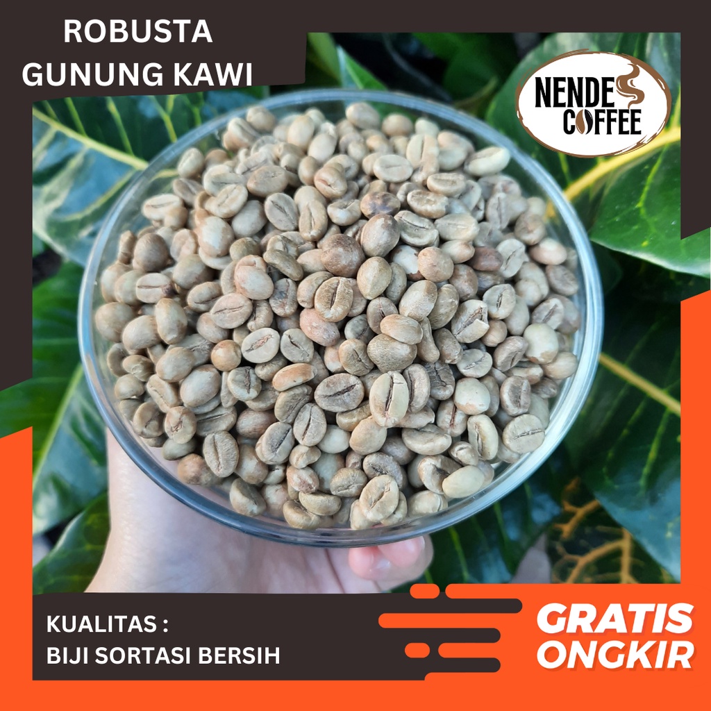 

Green Beans Robusta Kawi, Biji Kopi Robusta Kawi malang (HABIS!!)