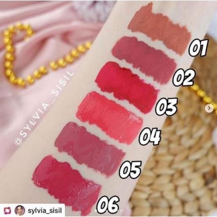 * NCC * Madame Gie Lipcream Matte Always On  - Makeup Lip Cream Lipstik