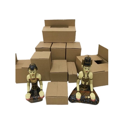 

Kardus/Box/Karton ukuran 25x25x25 cm Double wall polos