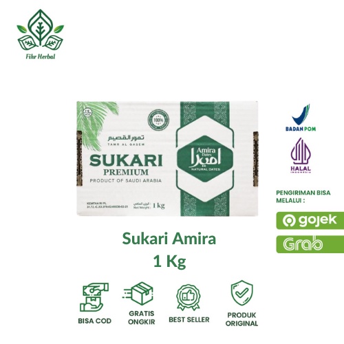 Kurma Sukari Amira 1 Kg