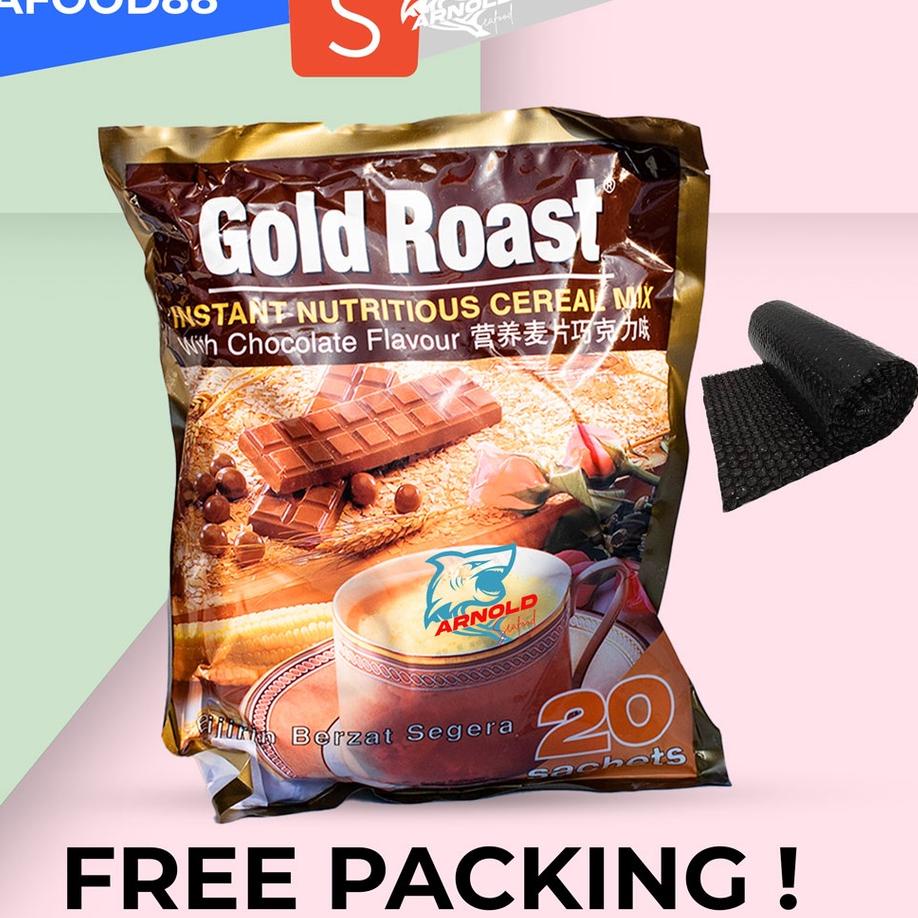 

STAR BRANDS Gold Roast Cereal Cokelat / Instant Sereal Rasa Coklat Chocolate - 20 sachet gas !!