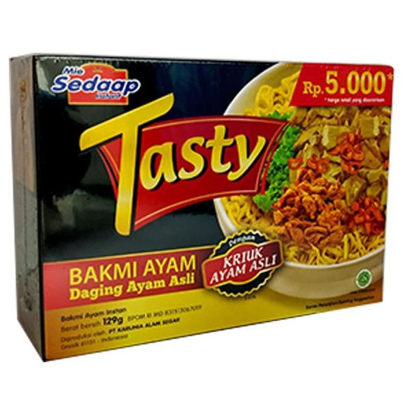 

Sedaap Tasty Bakmi Daging Ayam Asli 129G - Best Store