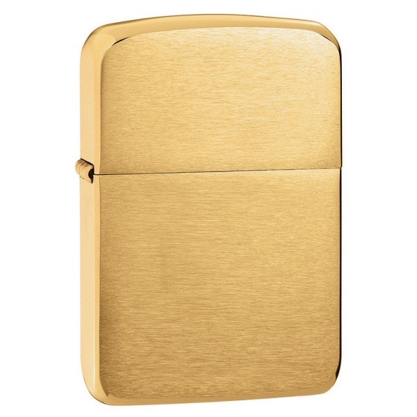 Zippo 1941B 1941 Replica, Brushed Brass