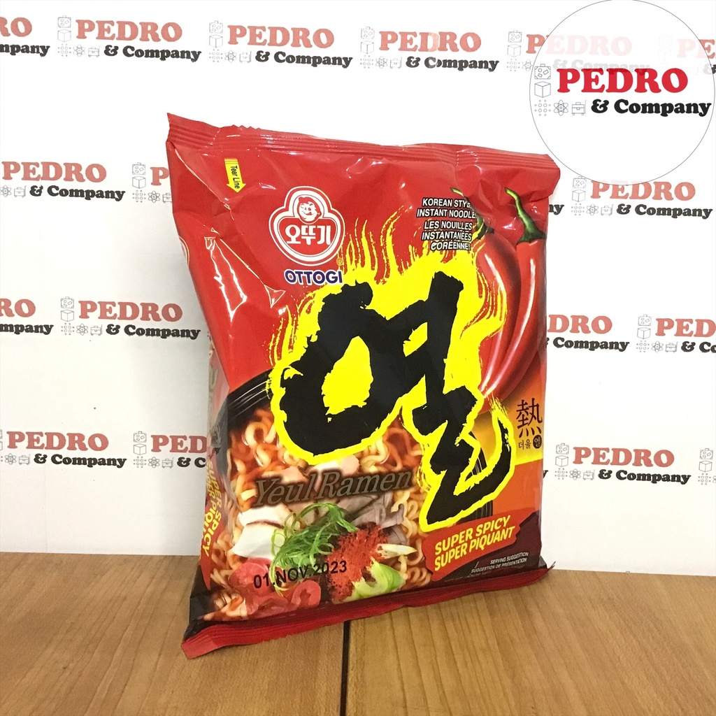 

Ottogi yeol ramen korea 120 gram - mi instant kuah pedas