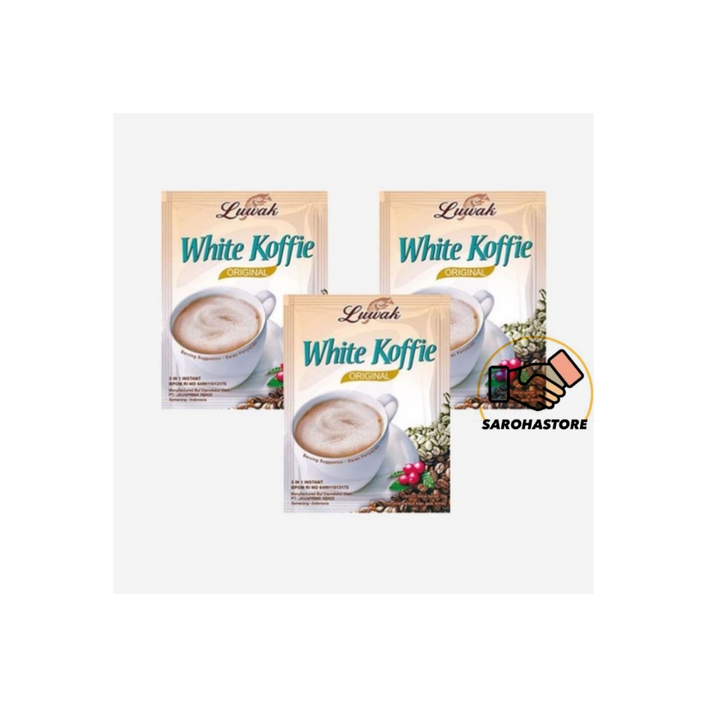 

Luwak White Koffie 20 gr isi 10 pcs