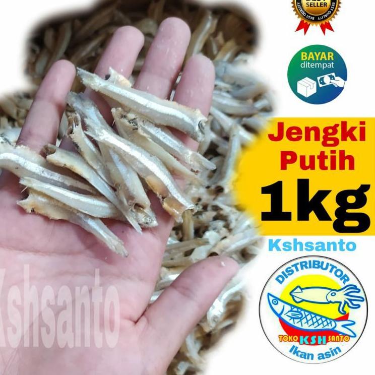 

◙ ikan asin teri jengki putih murah-1kg ❄