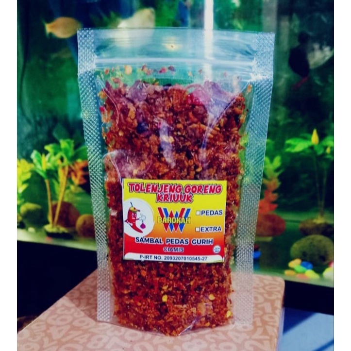 

SAMBAL GORENG KRIUK (TOLENJENG) Sambel tabur kriuk tahan lama 55gr