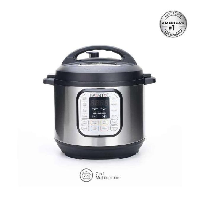 INSTANT POT DUO 7 in 1 PRESSURE COOKER 5.7 LITER