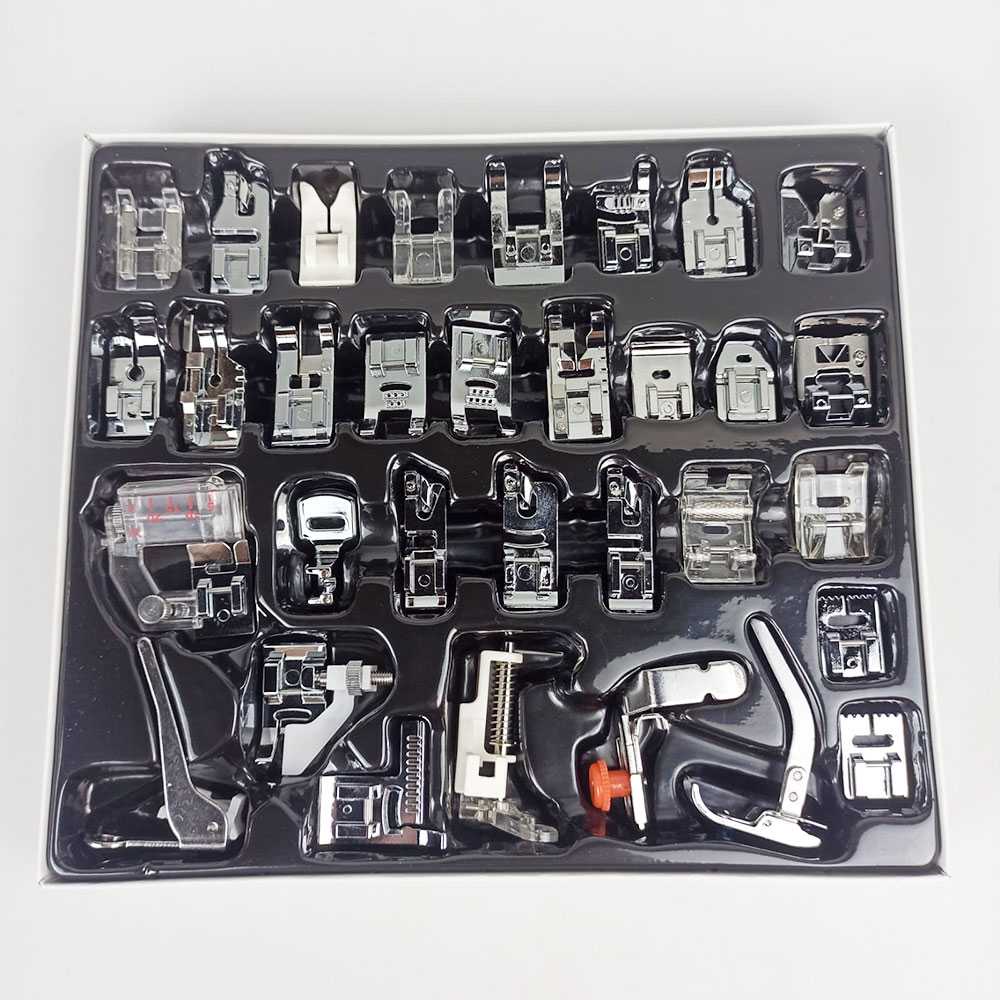 Alat Mesin Jahit Sepatu Set Presser Foot 32 PCS CYJ 32