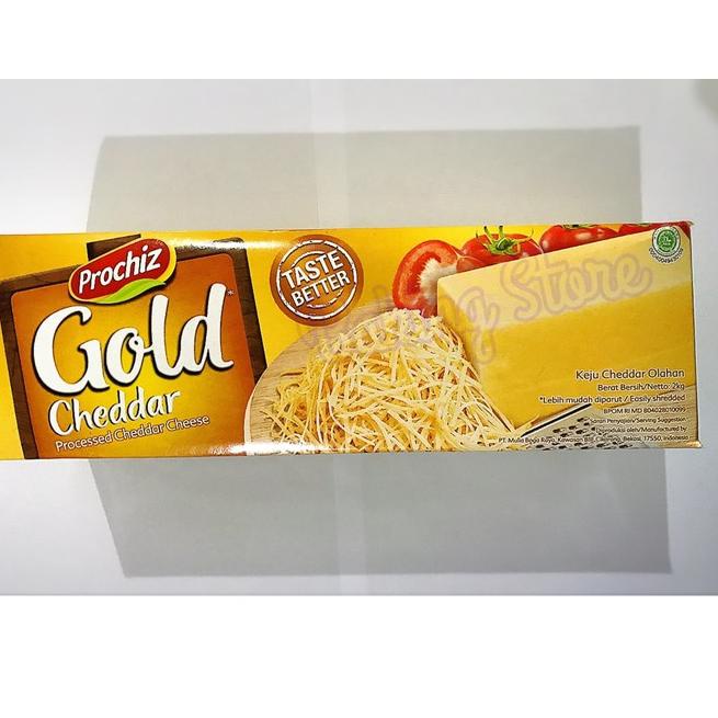 

➽ Keju Cheddar Prochiz Gold 2kg !!- ✳