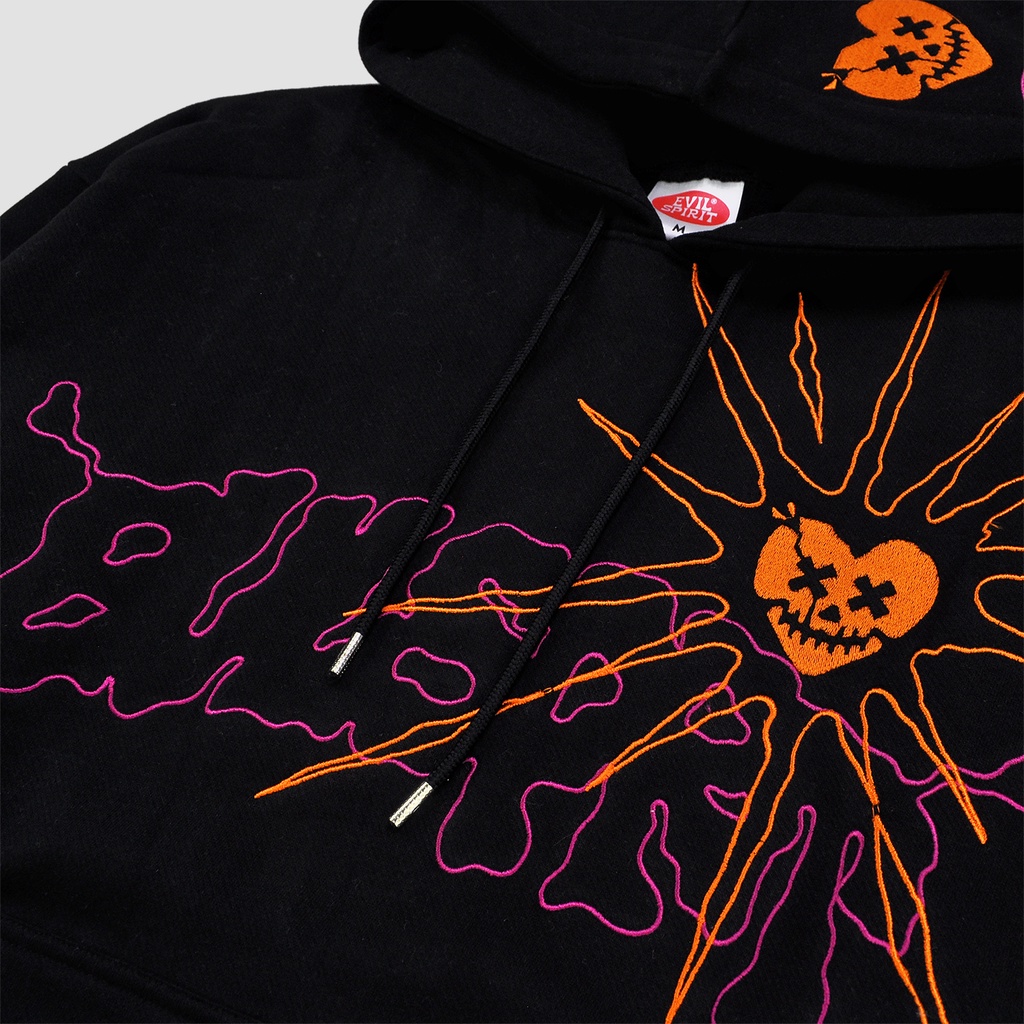 EVILSPIRIT HOODIE - BOOTCAMP BLACK UNISEX