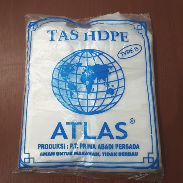 Tas Kresek ATLAS ATOM K Bening 15x015 / 15 x 15 / kantong plastik multifungsi uk kecil / kantong pen