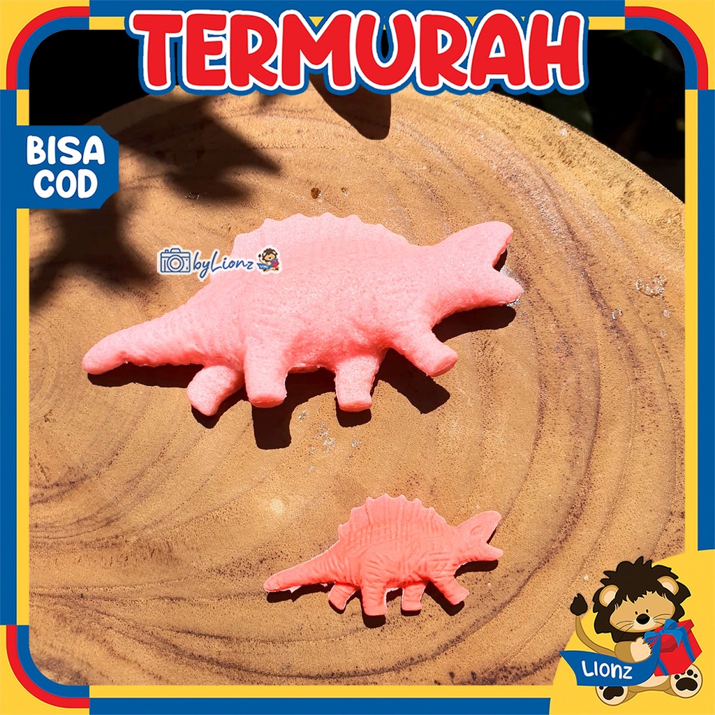 Mainan slime Dinosaurus with Orbeez Dino by Lionz.idn