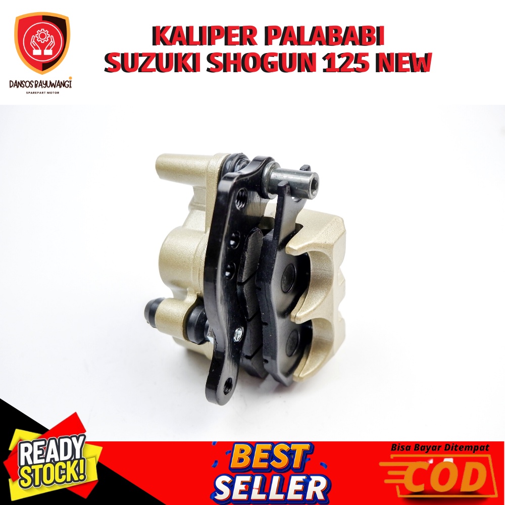 Kaliper / Pala Babi Rem Cakram Depan Assy Komplit Suzuki Shogun 125 NEW & Smash NEW / TITAN 59100-47