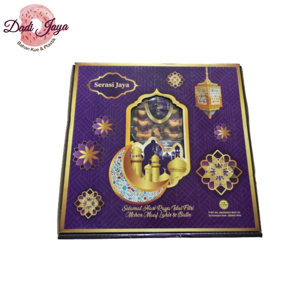 Hampers Lebaran Kue Kering Serasi Jaya (1Dus Isi 6Pcs Mix)