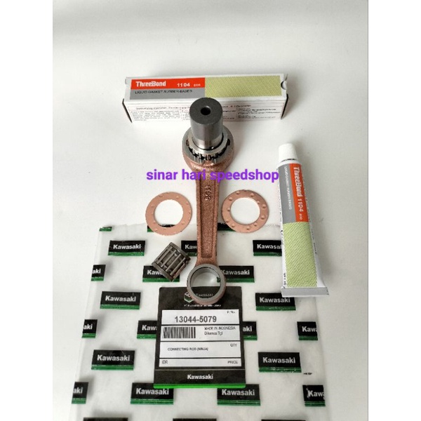 STANG SEHER SET (NINJA) KAWASAKI + NINJA 150 RR + NINJA R,RR 2T PIN 15