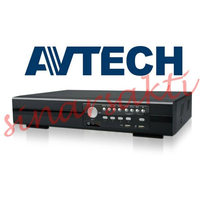 Dvr Avtech Hd 1080P Recording Dg1004 ( 4 Channel )