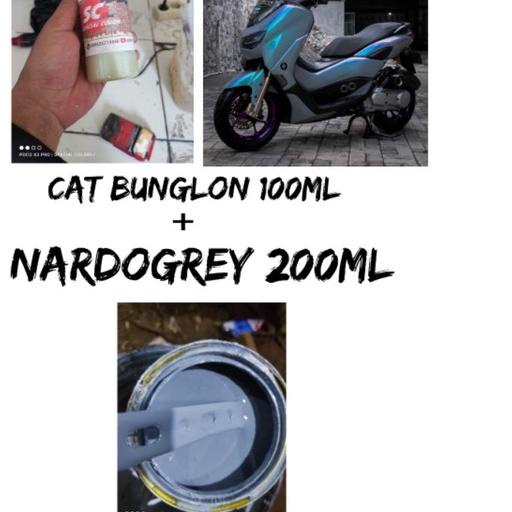 ✿ cat bunglon 100ml + nardo grey 200ml by special color // cat mobil /cat velg /cat motor ♩