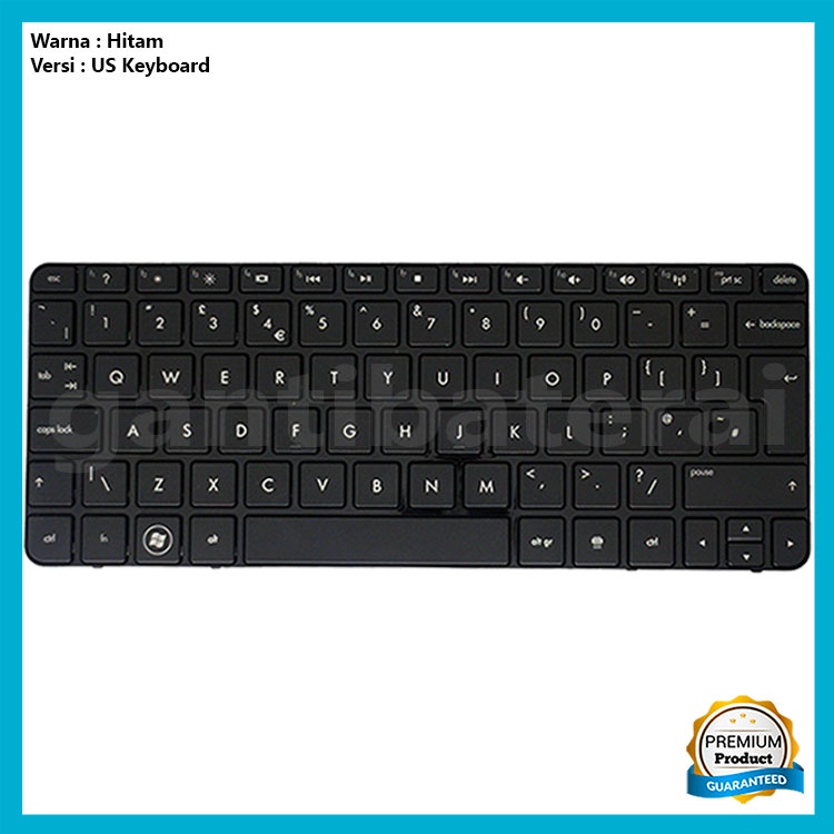 Keyboard HP Mini 210-1000 210-1010 210-1020 210-1040 210-1100 210-1140