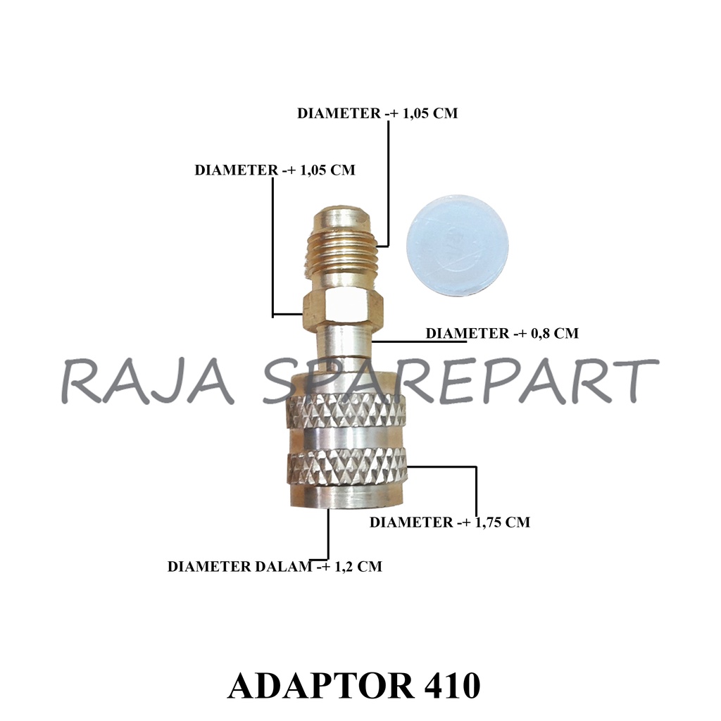 Adaptor AC R410 /  Adaptor Converter dari R22 ke R410 / Switch Connector R410