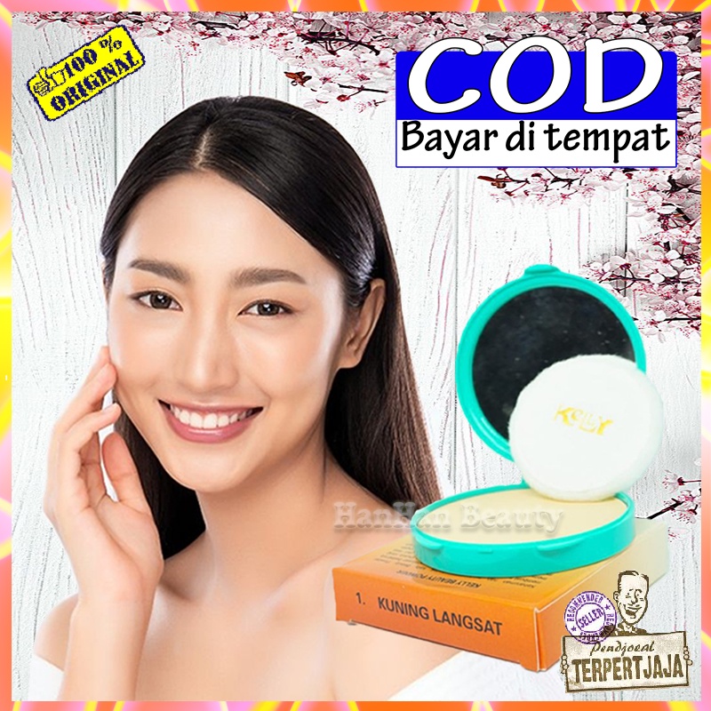 Bedak Padat Kelly Beauty Powder Bedak Padat Tahan Lama Original Kelly Compact Powder Bedak Padat Glo