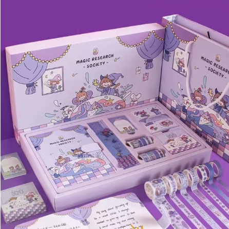 

Terlaris Journal Kit Set Gift Box / Paket Set Agenda / Notebook Lucu/Diary Lucu