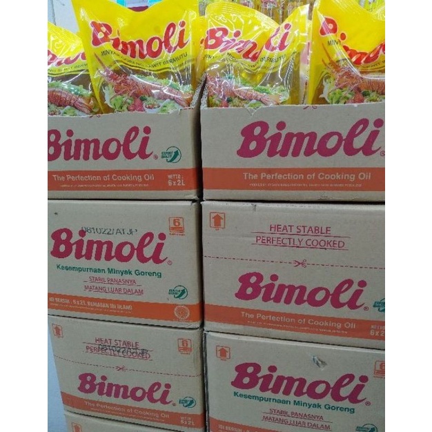 

PROMO MINYAK GORENG BIMOLI 1 & 2 LITER ( 1 DUS ) FREE PACKING