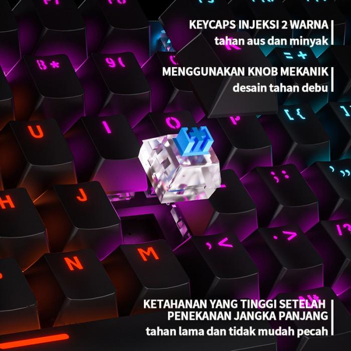 Keyboard Gaming Multimedia Mechanical Mechanical Keyboard 87 Keys