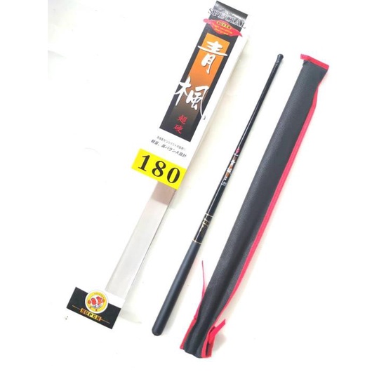 Joran Tegek Haizhen Tanago Special 180 210 240 270 Ujung Solid Carbon Ringan Kuat COD