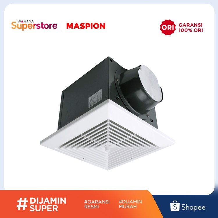 Maspion Ceiling Exhaust Fan 14 cm - MV14EX | MV-14 EX