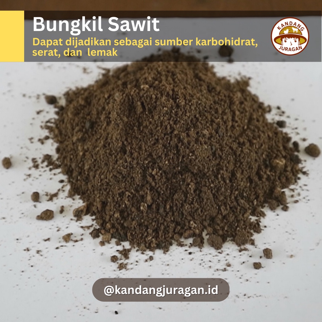 Bungkil Sawit 10Kg (Pakan Ternak) | Campuran Bahan Konsentrat