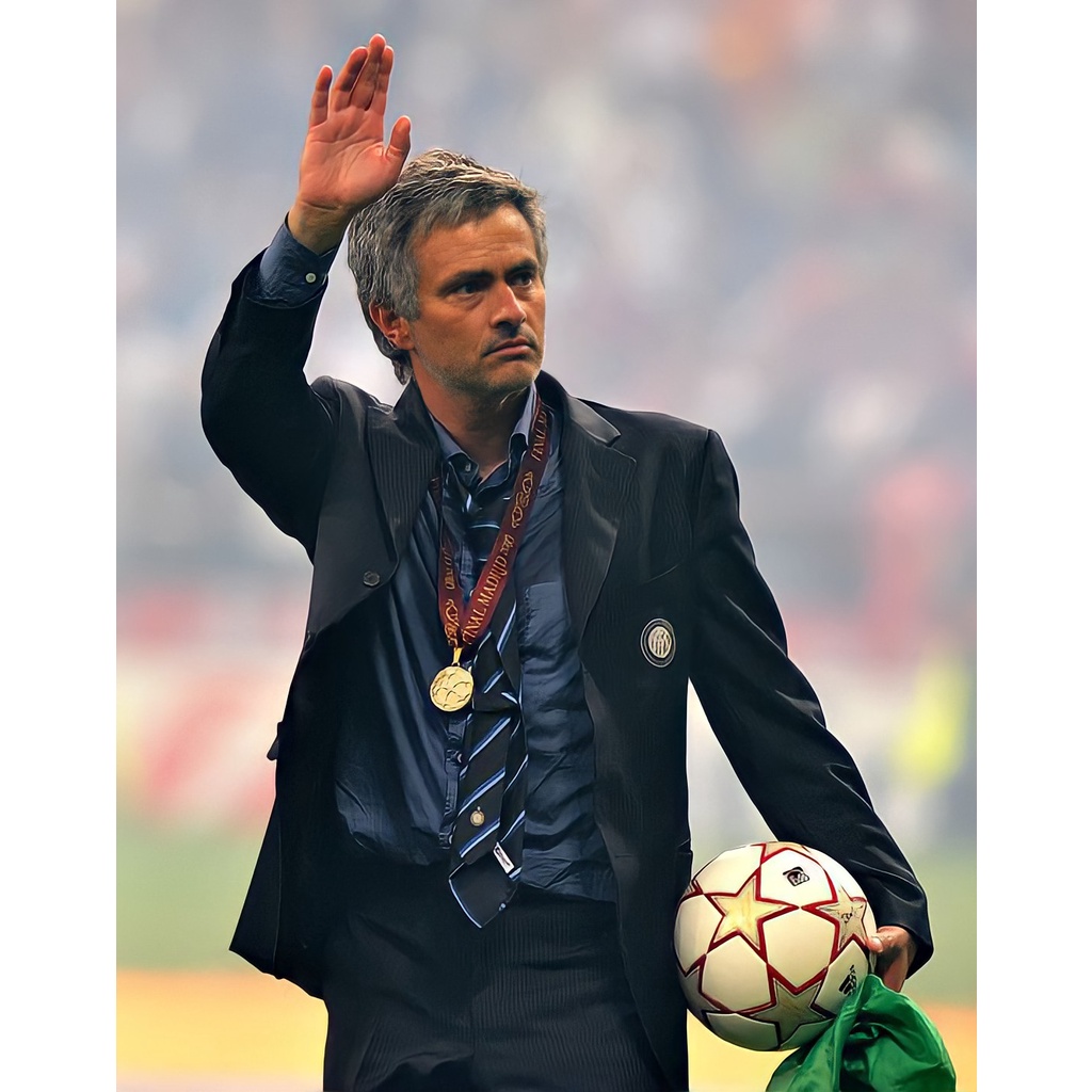 POSTER BOLA JOSE MOURINHO (BISA CUSTOM)