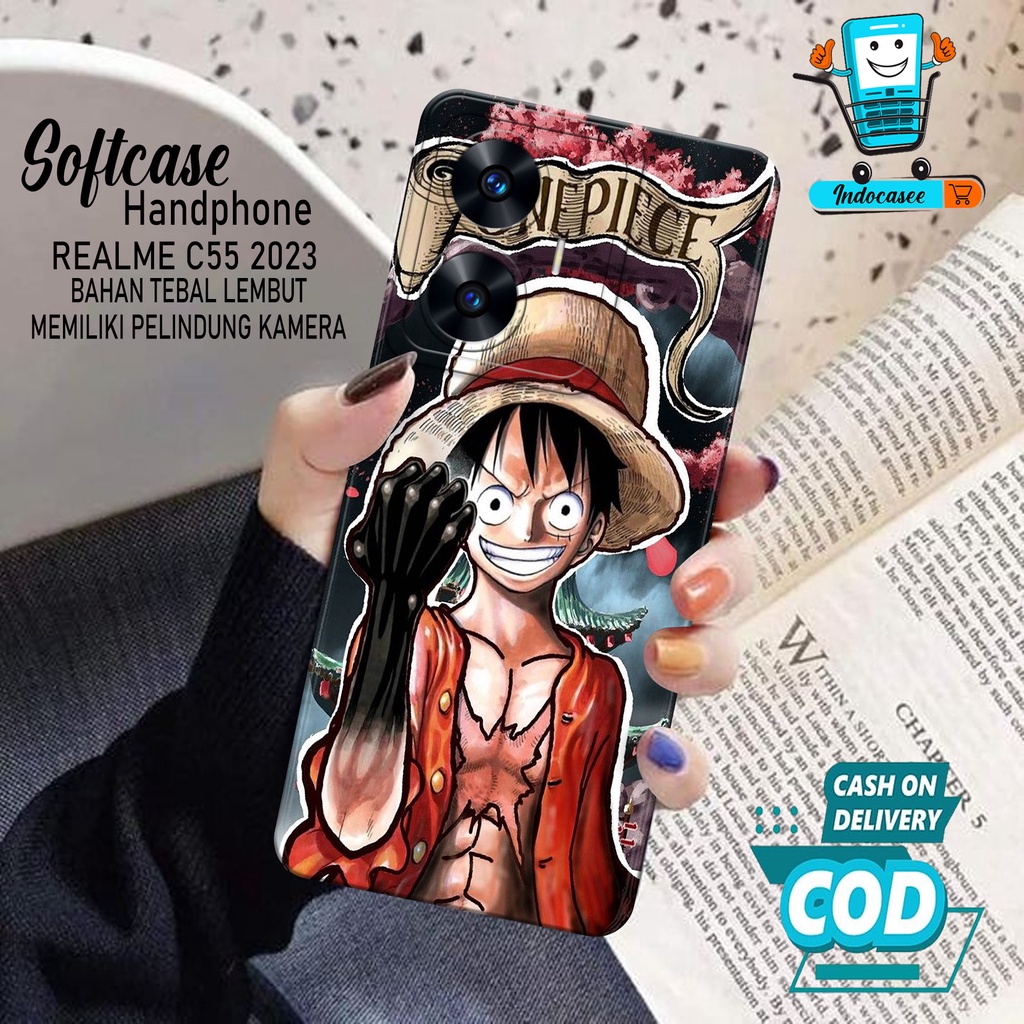 Case Hp Softcase Pro Camera Realme C55 2023 Terbaru - Softcase Realme C55 2023 - Kesing Hp Realme C5