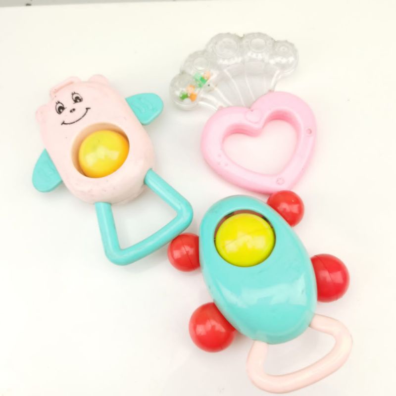 mainan anak handbell toys / mainan anak bayi kerincingan bayi