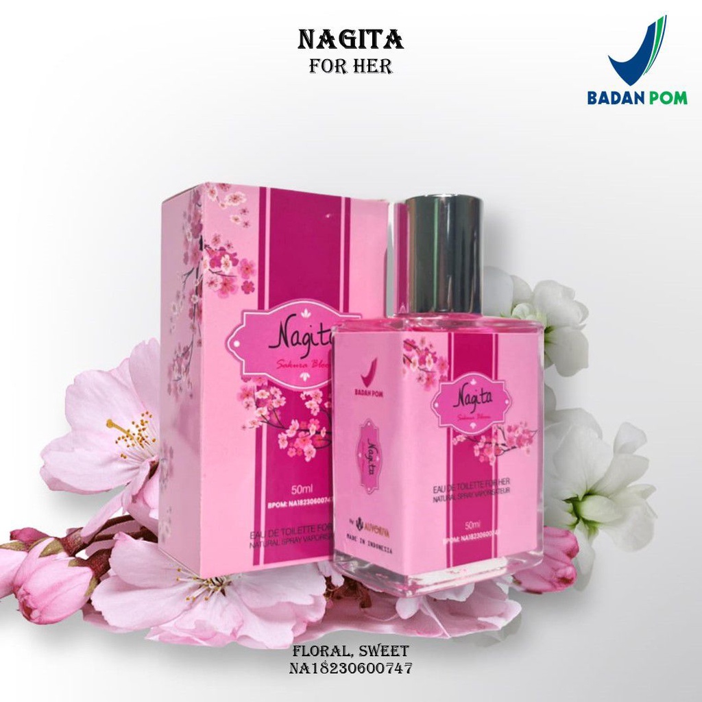 GEN - PROMO 3PCS BONUS EMAS [BPOM] Parfum Nagita Slavina 50ml Premium / Parfum Nagita Sakura 50ml / Parfum Wanita Wangi Tahan Lama