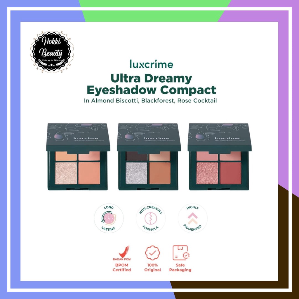 Luxcrime Ultra Dreamy Eyeshadow Compact