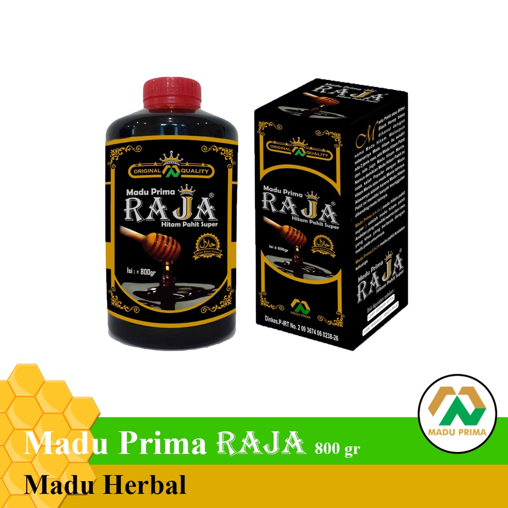 

Madu Hitam Herbal | Madu Prima RAJA 800gr