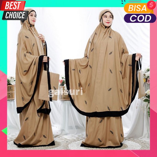 Mukenah Dewasa Polos Putih Terbaru Rukoh Mukena Traveling Jumbo Premium Mukena Dewasa Bordir Bunga M