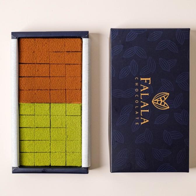 

\\\\\] Falala Mix ( Caramel & Matcha) Chocolate | Japanese Chocolate Premium