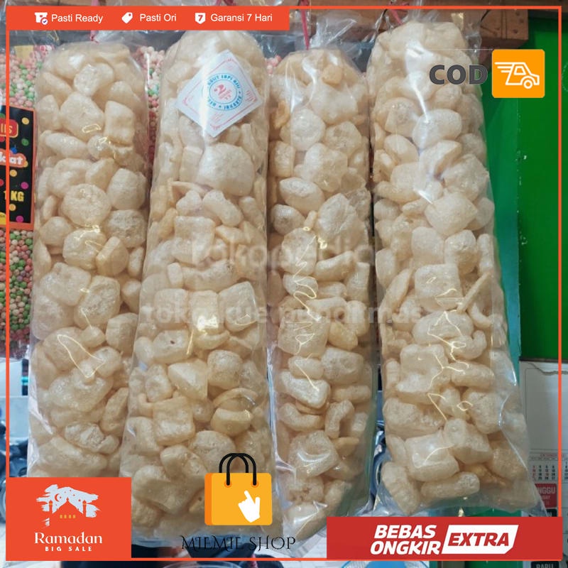 

KERUPUK KRUPUK KULIT ASLI SAPI DOROKDOK KULIT KRUPUK RAMBAK 250 GRAM - 1/4 kg