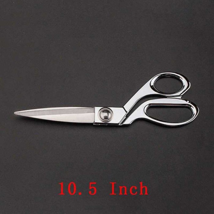

Gunting Kain Sewing Scissors Stainless Steel 10.5 Inch - K38 - Silver