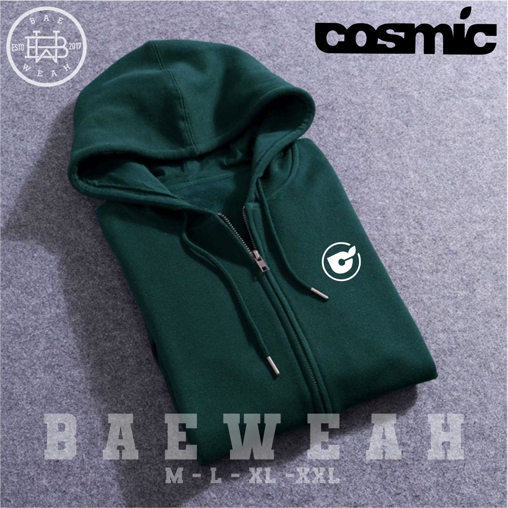 SWEATER HOODIE - Jaket Distro Zipper - Jaket Sweater Hoodie Resleting Pria Cosmic