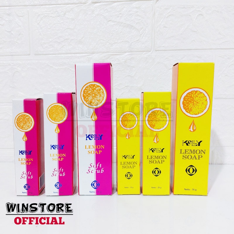 KELLY LEMON SOAP- SABUN CUCI MUKA