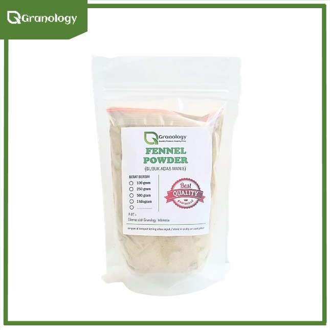 Bubuk Adas Manis / Fennel Powder (250 gram) by Granology