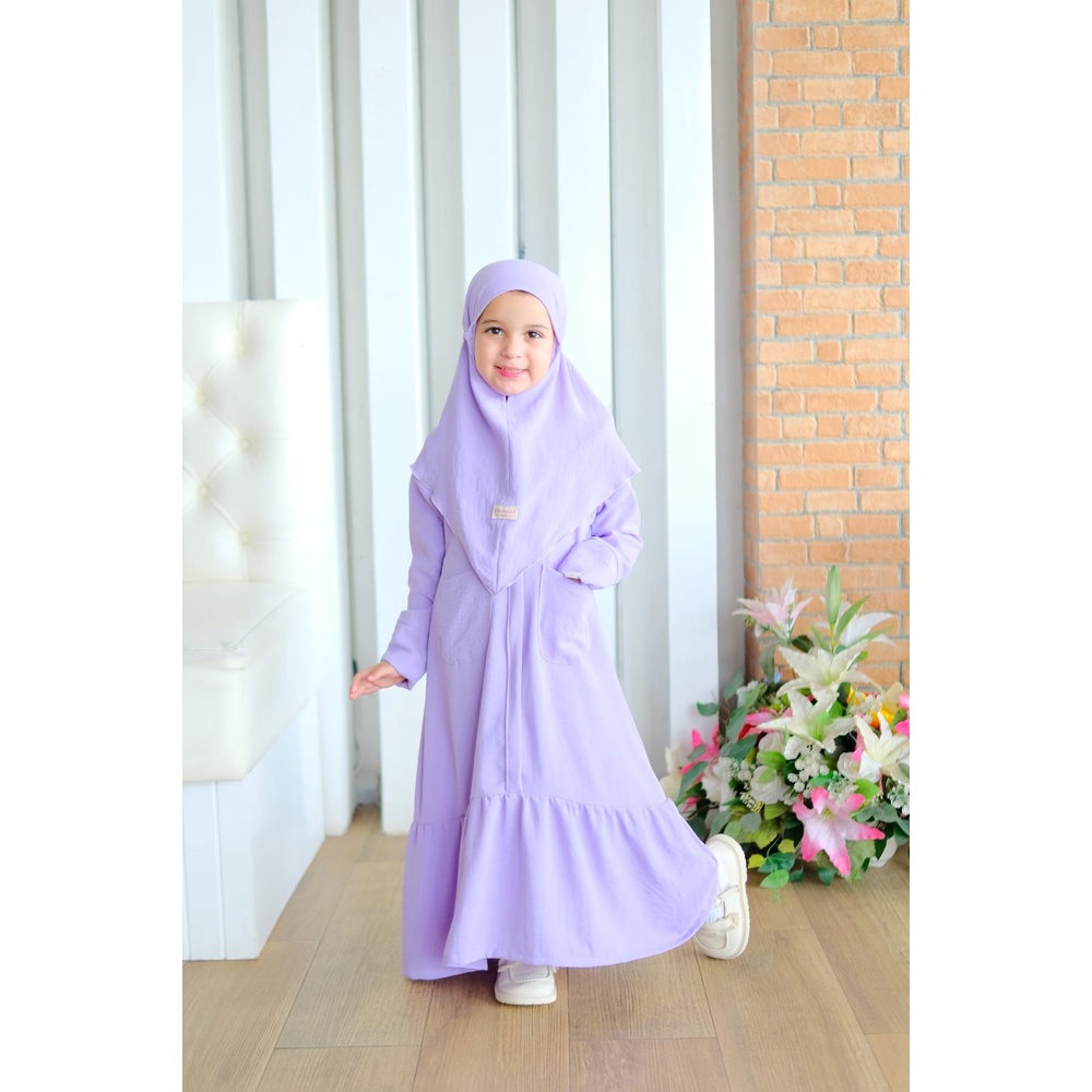 Gamis Anak Perempuan Luna Series By Baby Malika | Gamis Hijab Daily