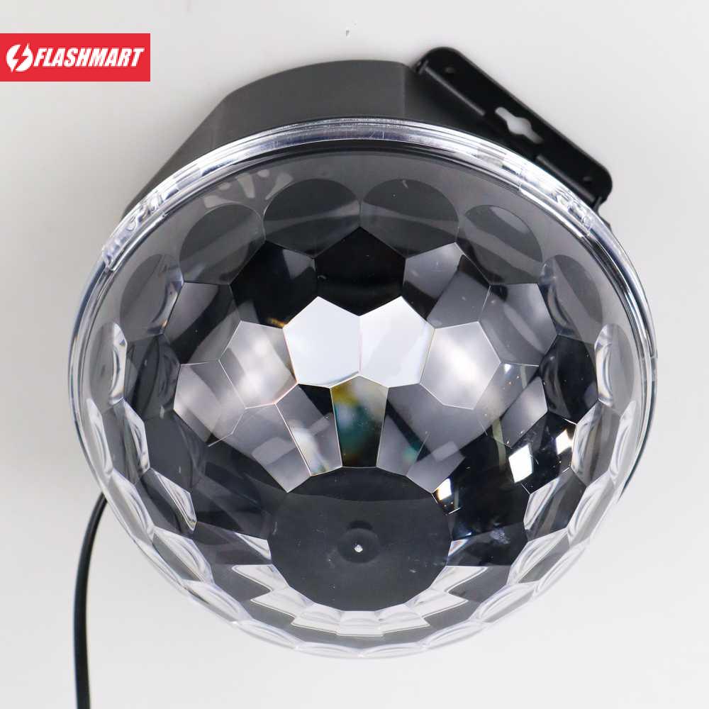 Flashmart Lampu Proyektor Disco Sensor Suara LED RGB 20W 240V - AC20