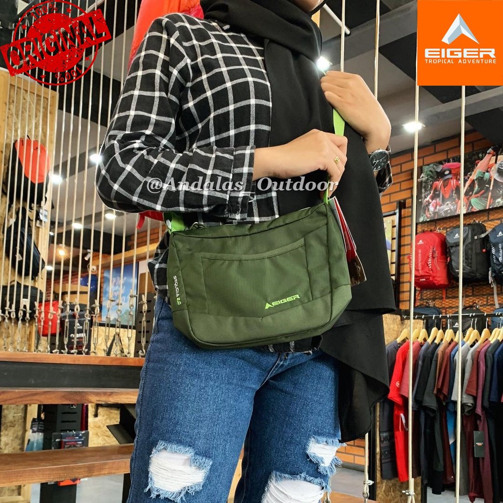EIGER001 TAS SELEMPANG SEQUOIA 2.0 - 4004 | TAS WANITA