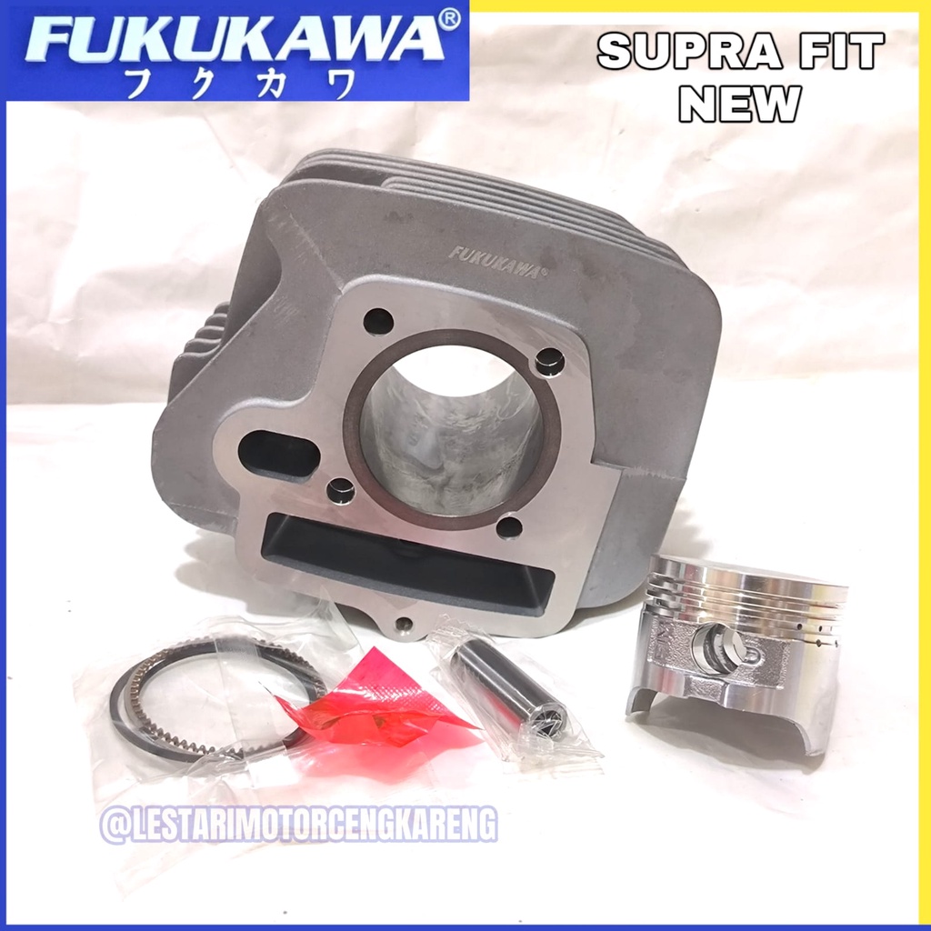 BLOK SEHER KOMPLIT SUPRA FIT NEW REVO 100 LEGENDA KFM FUKUKAWA